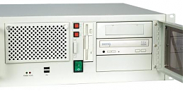Модель на новой материнской плате PICMG 1.3 в серии промышленных компьютеров Front Rack